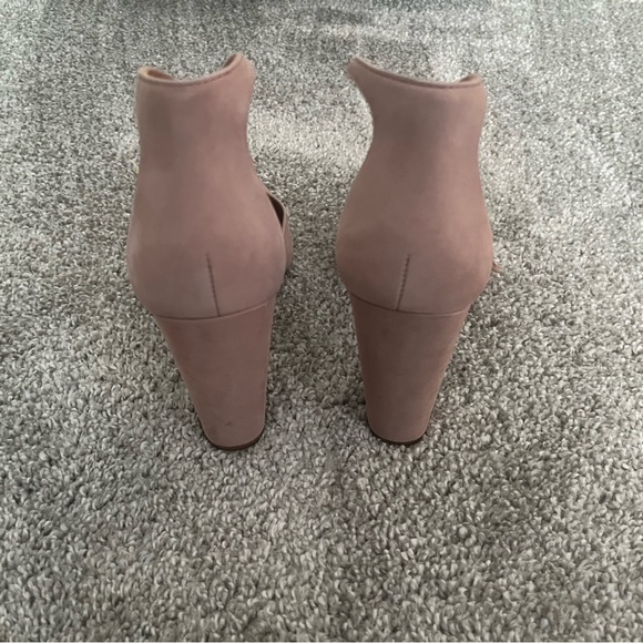 Steve Madden Ballet Pink Tie Front Heels 7.5 - Picture 4 of 6